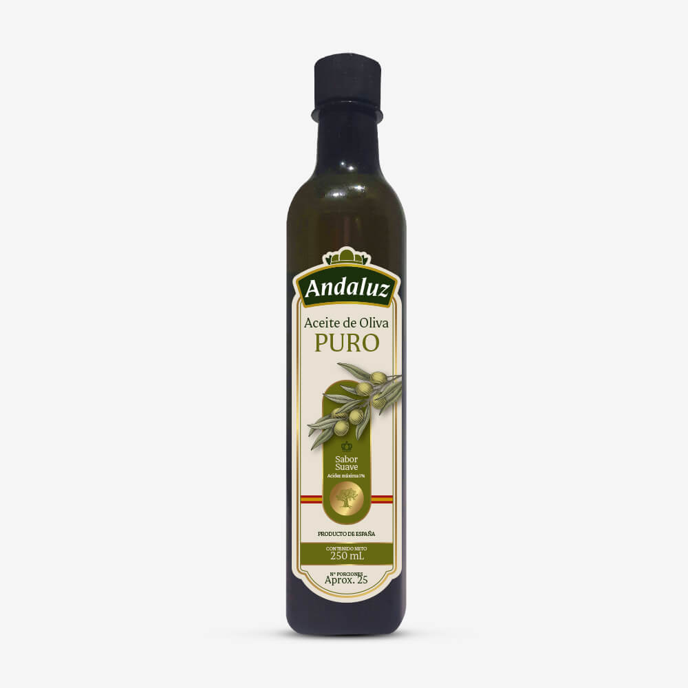 ACEITE DE OLIVA PURO ANDALUZ PET 250ML