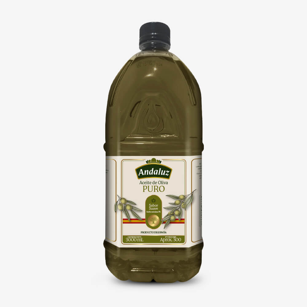ACEITE DE OLIVA PURO ANDALUZ PET 3000ML