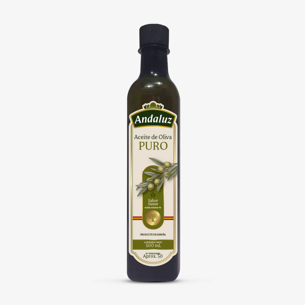 ACEITE DE OLIVA PURO ANDALUZ PET 500ML