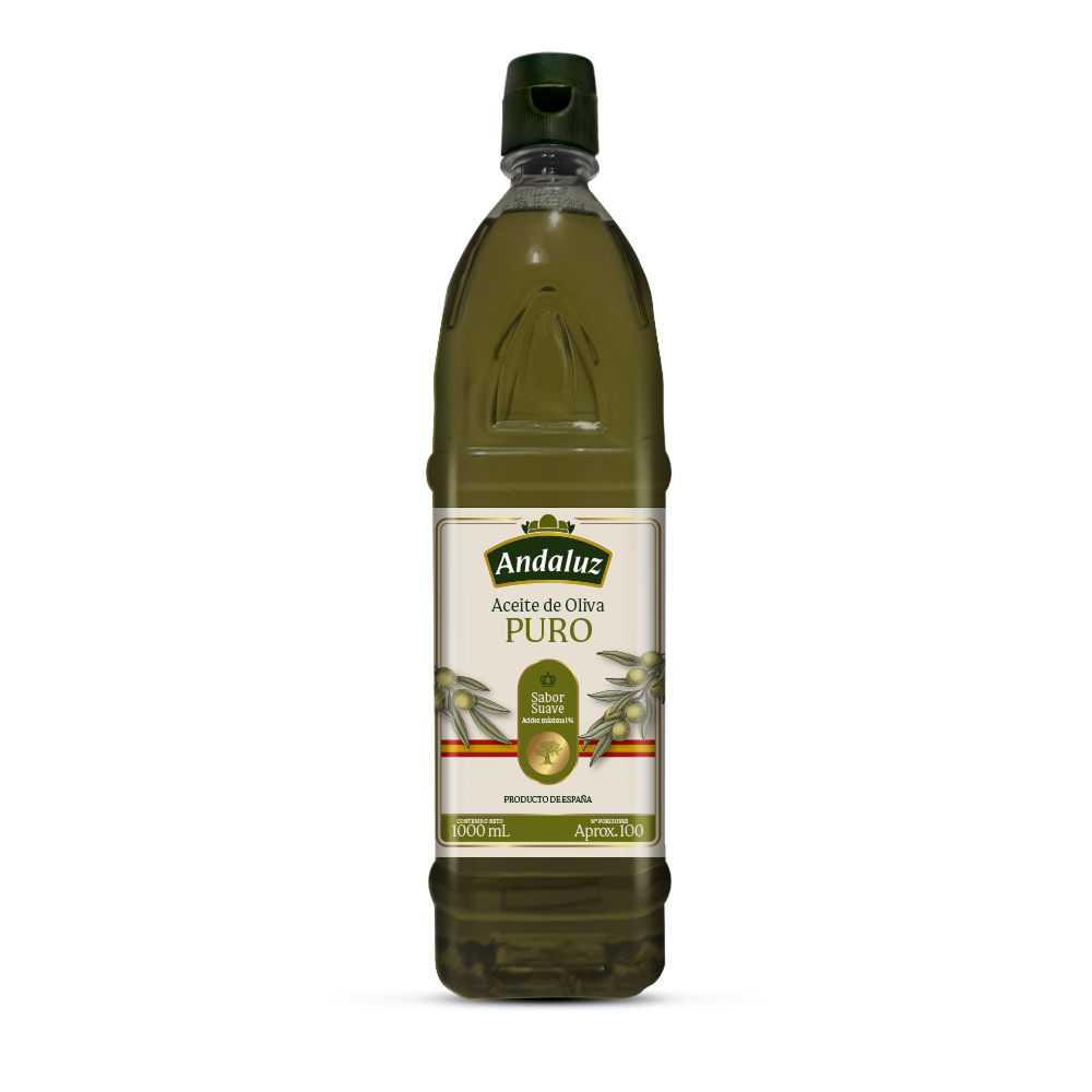 ACEITE DE OLIVA PURO ANDALUZ PET 1000ML