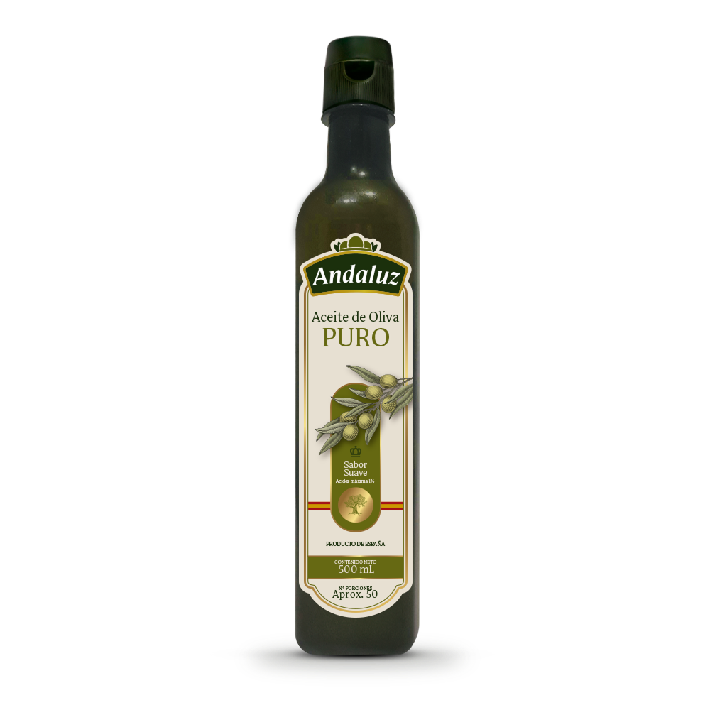 ACEITE DE OLIVA PURO ANDALUZ PET 500ML