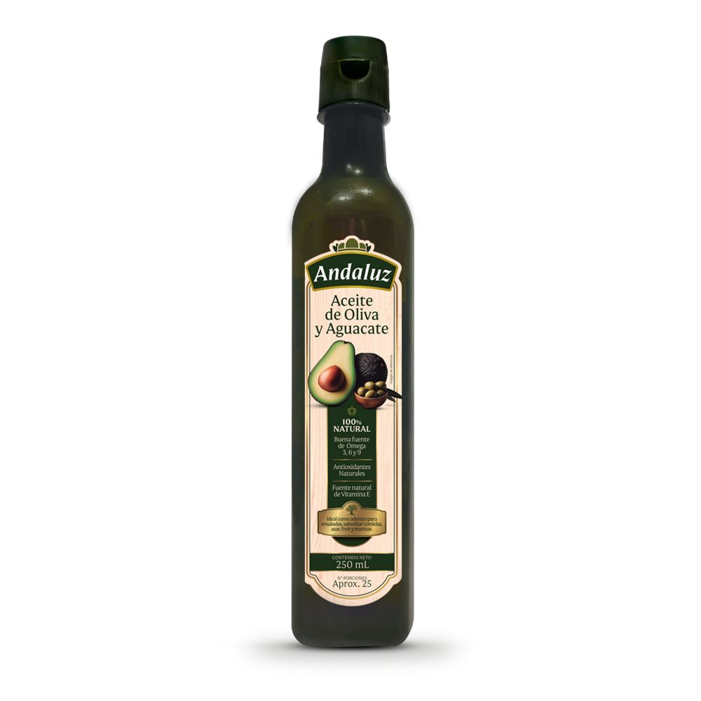 ACEITE DE OLIVA Y AGUACATE ANDALUZ 250 ML
