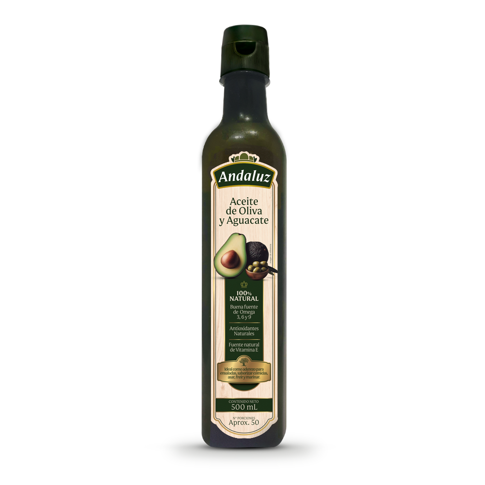 ACEITE DE OLIVA Y AGUACATE ANDALUZ 500 ML