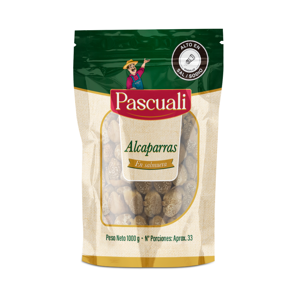 ALCAPARRA PASCUALI BOLSA 1000GR