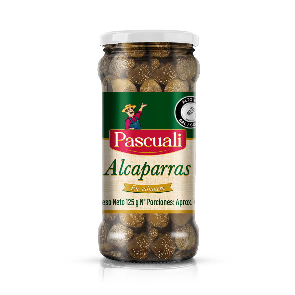 ALCAPARRA PASCUALI FRASCO 125GR