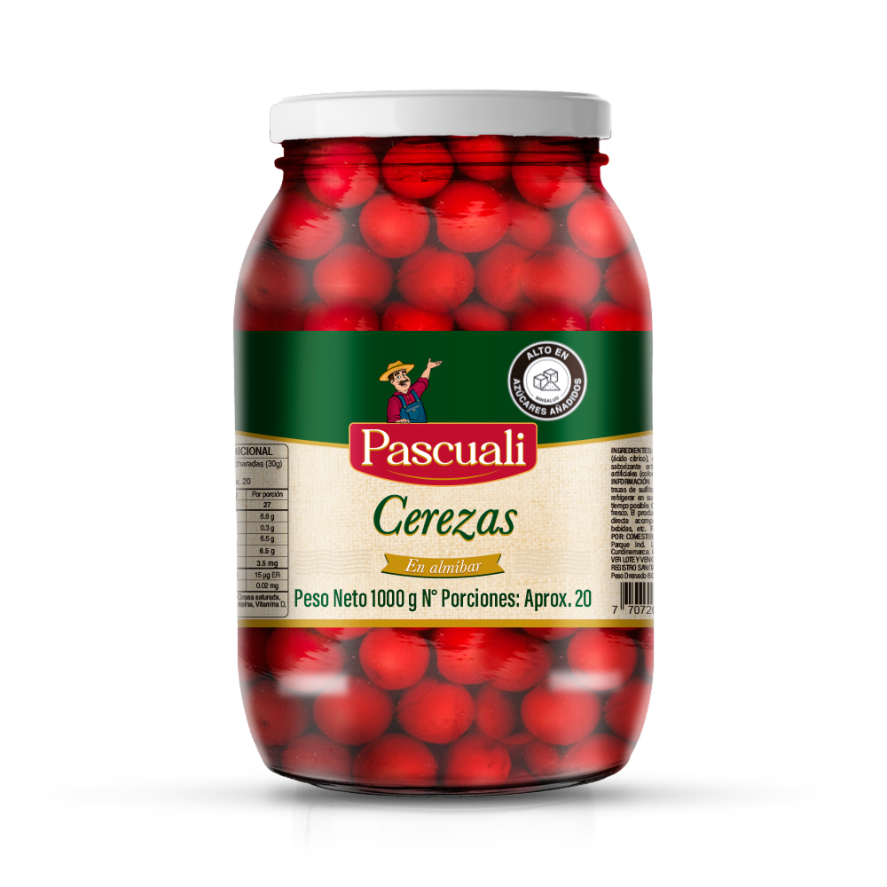 CEREZA PASCUALI FRASCO 1000GR