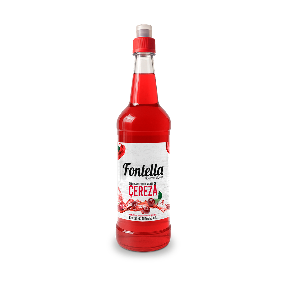 CONCENTRADO DE CEREZA FONTELLA PET 750ML