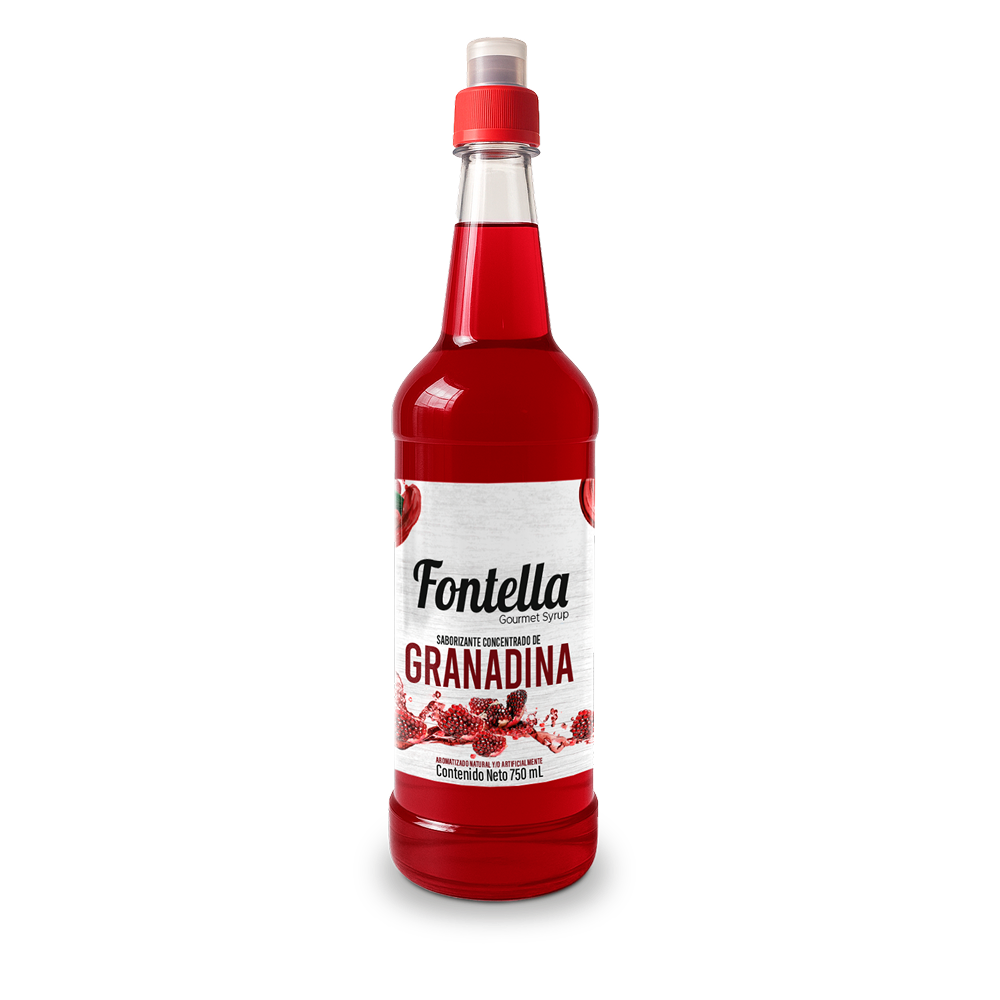 CONCENTRADO DE GRANADINA FONTELLA PET 750ML